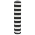 Zaunblende Anthrazit und Weiß 1,8x25 m HDPE 150 g/m²