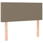 Boxspringbett mit Matratze Taupe 120x190 cm Stoff