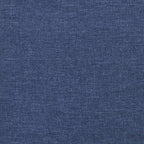 Boxspringbett mit Matratze Blau 120x190 cm Stoff