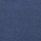 Boxspringbett mit Matratze Blau 120x190 cm Stoff