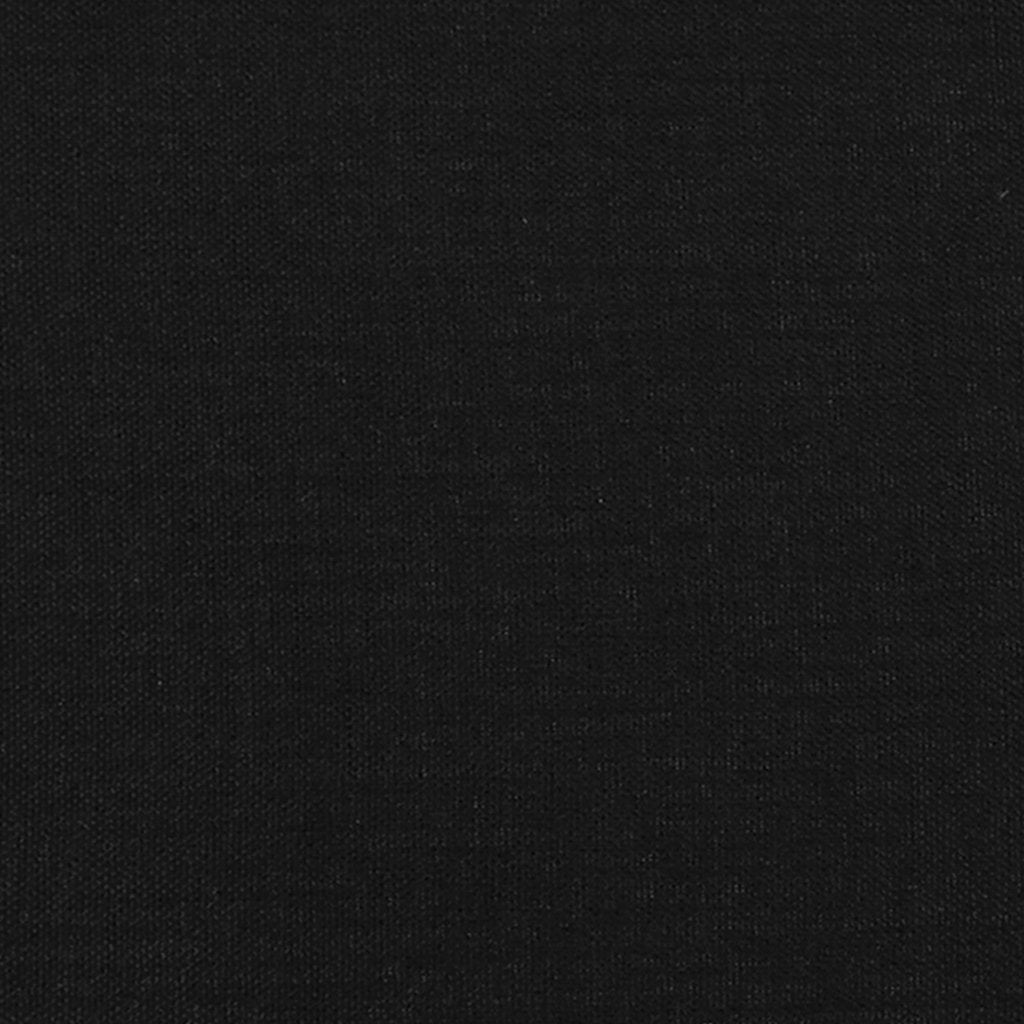 Boxspringbett mit Matratze Schwarz 120x190 cm Stoff