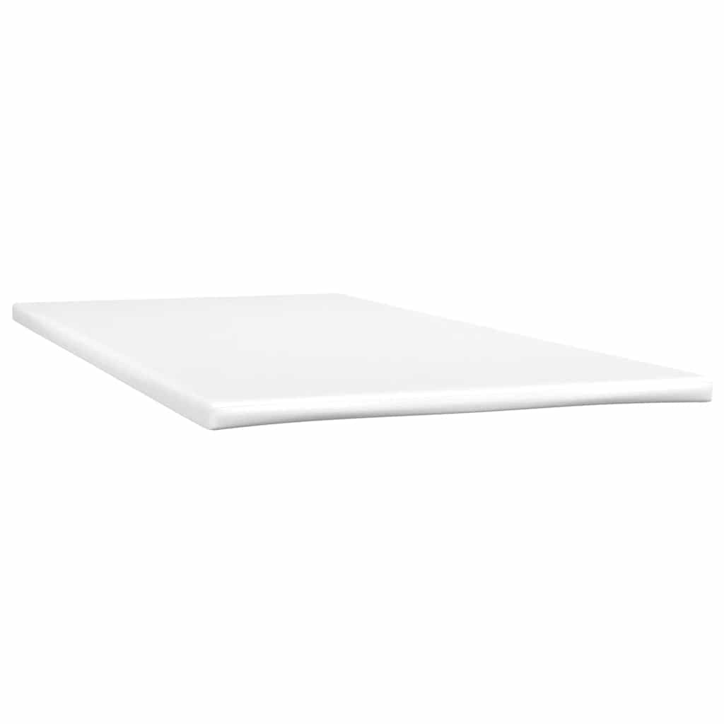 Boxspringbett mit Matratze & LED Schwarz 120x190 cm Samt
