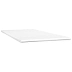 Boxspringbett mit Matratze & LED Dunkelgrau 120x190 cm Stoff