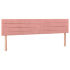 Bettgestell ohne Matratze Rosa 120x190 cm Samt