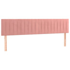 Bettgestell ohne Matratze Rosa 120x190 cm Samt
