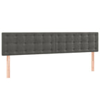Bettgestell ohne Matratze Dunkelgrau 120x190 cm Samt