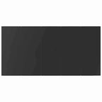 Garten Essgruppe mit Kissen 9 pcs Schwarz Poly-Rattan