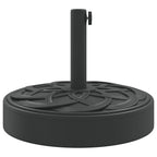 Sonnenschirmständer für Ø38/48 mm Mast 25 kg Rund