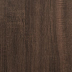 Bettgestell Braun Eichen-Optik 90x200 cm Holzwerkstoff