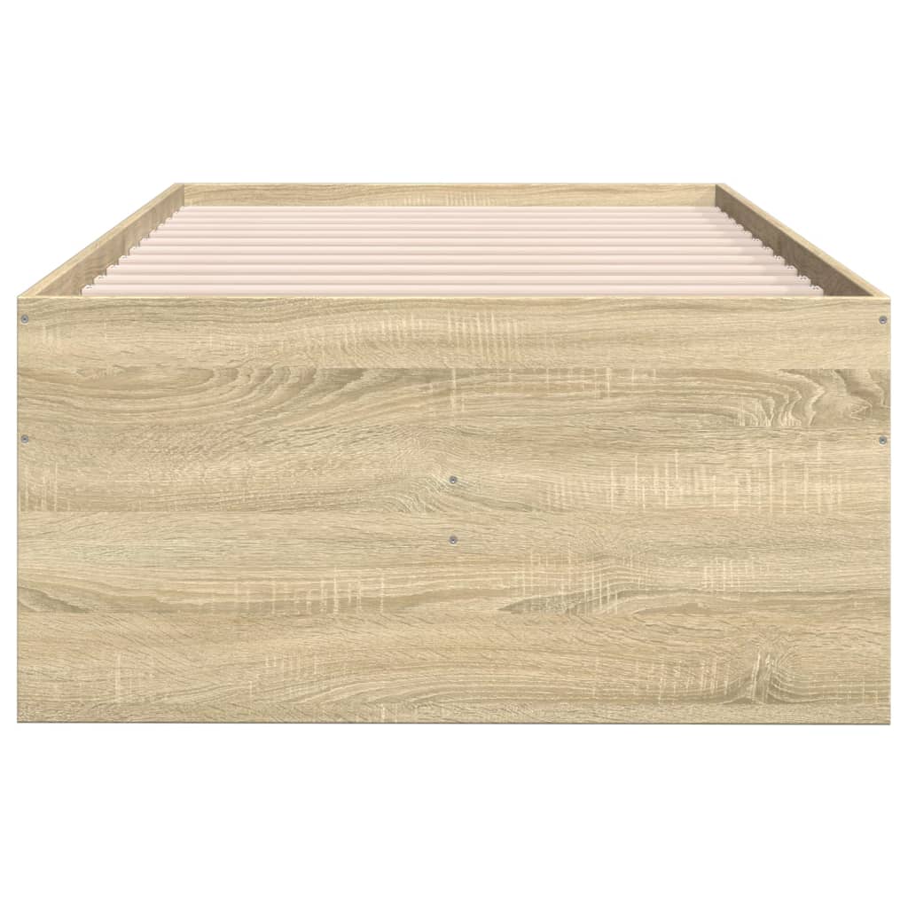 Tagesbett mit Schubladen ohne Matratze Sonoma-Eiche 100x200 cm