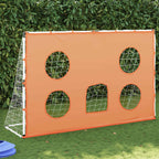 Fußballtor für Kinder mit Zielmatte und Ball 182x62x118 cm