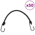 Gummiseile Reflektierend mit Haken 50 Stk. 38 cm