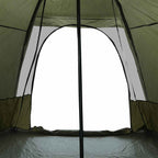 Tipi-Familienzelt 6 Personen Braun Wasserdicht