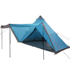 Tipi-Familienzelt 8 Personen Blau Wasserdicht