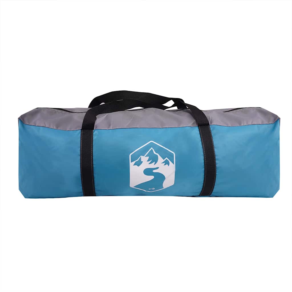Tipi-Familienzelt 8 Personen Blau Wasserdicht