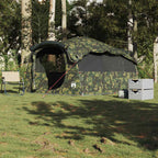 Tunnel-Familienzelt 6 Personen Camouflage Wasserdicht