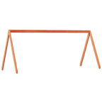 Hochbett mit Dach Wachsbraun 80x200 cm Massivholz Kiefer