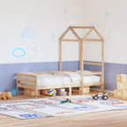 Tagesbett mit Dach 80x200 cm Massivholz Kiefer