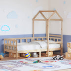 Tagesbett mit Dach 80x200 cm Massivholz Kiefer