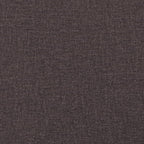 Bettgestell ohne Matratze Dunkelbraun 140x190 cm Stoff