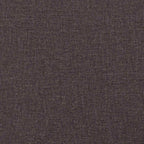 Bettgestell ohne Matratze Dunkelbraun 80x200 cm Stoff