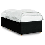 Bettgestell Schwarz Stoff
