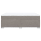 Boxspringbett mit Matratze Taupe 140x190 cm Stoff
