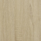 Rednerpult mit Rollen & Schublade Sonoma-Eiche 55x55x107 cm