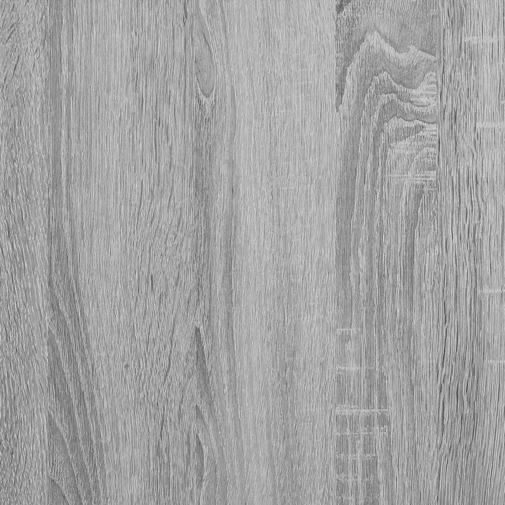 Waschbeckenunterschrank Grau Sonoma 90x29x55 cm Holzwerkstoff