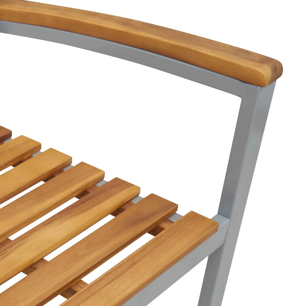 Gartenstuhl 6 pcs Braun 56 x 57 x 87 cm Massivholz Akazie