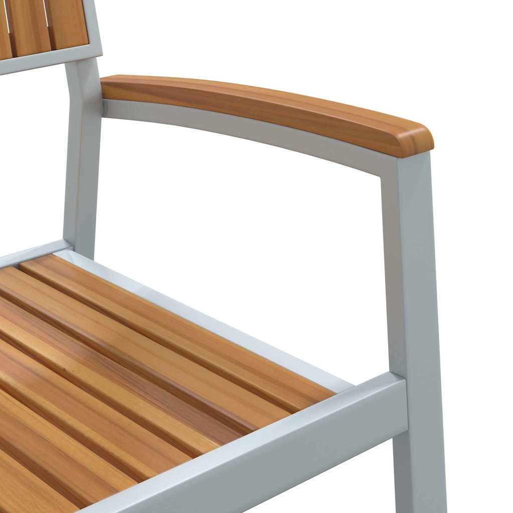 Stapelstuhl 6 pcs Braun 56 x 57 x 87 cm Massivholz Akazie