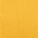 Chaiselongue mit Kissen Hellgelb Cordstoff