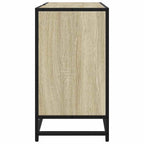 Badezimmer-Waschbeckenschrank Sonoma-Eiche 65 x 33 x 60 cm Holzwerkstoff