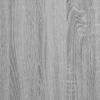 Waschbeckenunterschrank Grau Sonoma 65x33x60 cm Holzwerkstoff