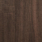 Waschbeckenunterschrank Braun Eichen-Optik 65x33x60 cm