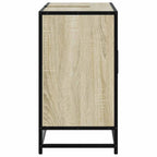 Badezimmer-Waschbeckenschrank Sonoma-Eiche 80 x 33 x 60 cm Holzwerkstoff