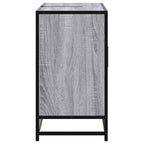 Waschbeckenunterschrank Grau Sonoma 80x33x60 cm Holzwerkstoff