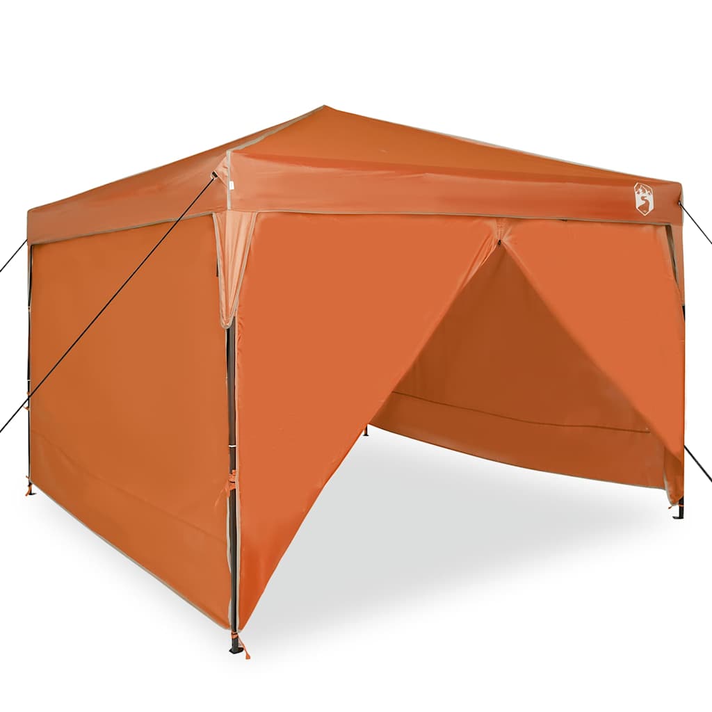 Pavillon-Zelt Orange 290 x 290 x 251 cm Stoff