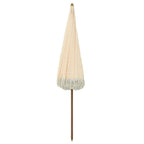 Strandparasol Gelb und Weiß 160 x 160 x 196 cm