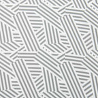 Strandparasol Grau und Weiß 205 x 205 x 210 cm