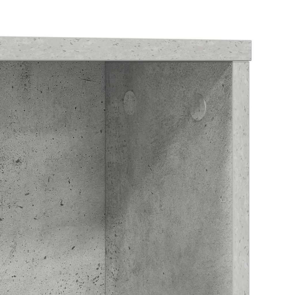 Schreibtisch Beton Grau 91 x 50 x 149 cm Holzwerkstoff