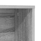 Schreibtisch Graues Sonoma 91 x 50 x 149 cm Holzwerkstoff