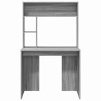 Schreibtisch Graues Sonoma 91 x 50 x 149 cm Holzwerkstoff