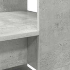 Schreibtisch Beton Grau 113 x 54 x 120 cm Holzwerkstoff
