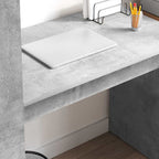Schreibtisch Beton Grau 113 x 54 x 120 cm Holzwerkstoff