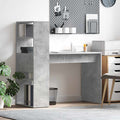 Schreibtisch Beton Grau 113 x 54 x 120 cm Holzwerkstoff