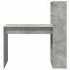 Schreibtisch Beton Grau 113 x 54 x 120 cm Holzwerkstoff