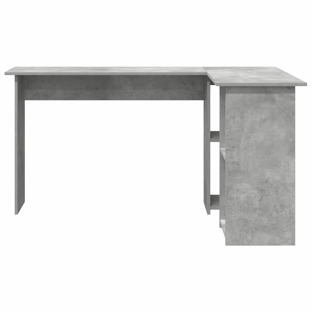 Schreibtisch Beton Grau 142 x 102 x 73 cm Holzwerkstoff