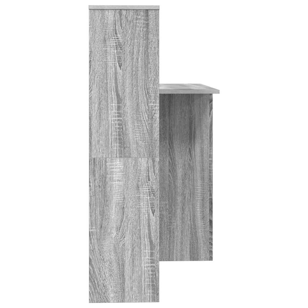 Schreibtisch Graues Sonoma 131,5 x 50 x 106,5 cm Holzwerkstoff