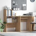 Schreibtisch Artisan-Eiche 131,5 x 50 x 106,5 cm Holzwerkstoff